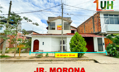 00693 - VENDO CASA 2 PISOS EN ZONA CENTRICA DE PUCALLPA - AT. 367 M2