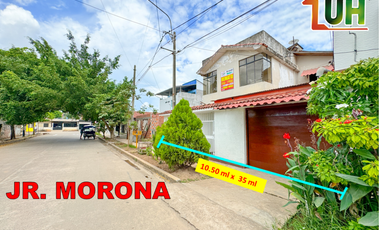 00693 - VENDO CASA 2 PISOS EN ZONA CENTRICA DE PUCALLPA - AT. 367 M2