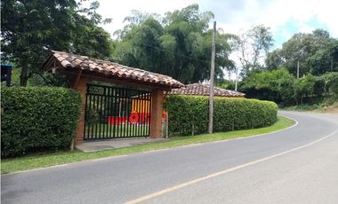 CASA CAMPESTRE EN PARCELACION SECTOR COMBIA