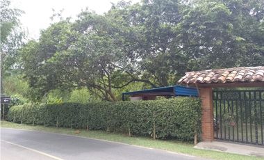 CASA CAMPESTRE EN PARCELACION SECTOR COMBIA