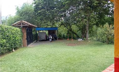 CASA CAMPESTRE EN PARCELACION SECTOR COMBIA