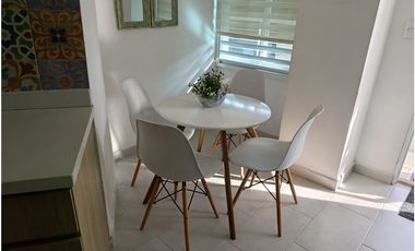 VENTA DE APARTAMENTO AMOBLADO DE 1 ALCOBA EN EL RODADERO SUR - VT166