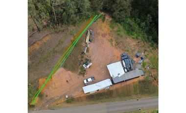 Lote con proyecto en planos, vereda la clarita para la venta