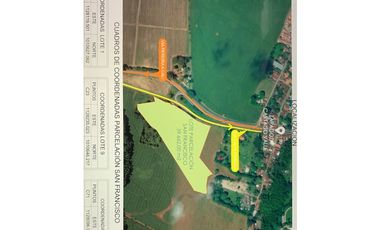 LOTE EN PLENA VIA PRINCIPAL AL VALLE, IDEAL PARA INVERSIONISTAS