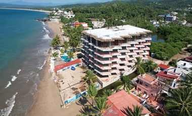 VENTA DE DEPARTAMENTO BEACHFRONT/ LA PEÑITA DE JALTEMBA