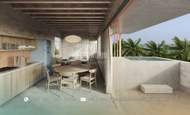 Residencias con Vista al Mar en Barra de Colotepec