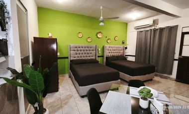 Departamento amueblado en renta atrás de Chedrahui Calle 31