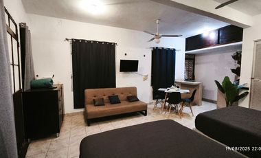 Departamento amueblado en renta atrás de Chedrahui Calle 31