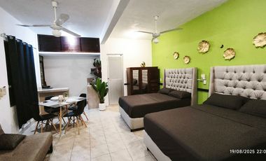 Departamento amueblado en renta atrás de Chedrahui Calle 31