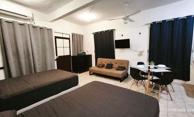 Departamento amueblado en renta atrás de Chedrahui Calle 31