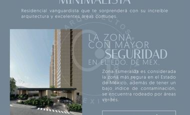 Venta de departamentos en Triada Esmeralda