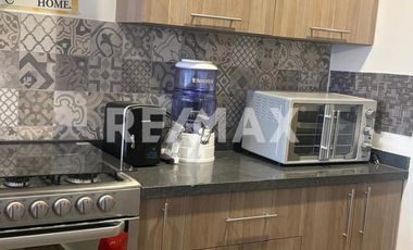 DEPARTAMENTO AMUEBLADO DOS PLANTAS EN METRÓPILIS EL REFUGIO - (3)