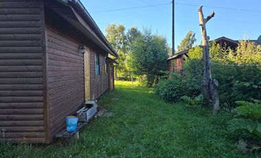 ACOGEDORA CASA TIPO CABAÑA EN PARCELA RUTA T775, RANCO