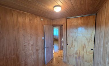 ACOGEDORA CASA TIPO CABAÑA EN PARCELA RUTA T775, RANCO