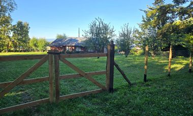 ACOGEDORA CASA TIPO CABAÑA EN PARCELA RUTA T775, RANCO