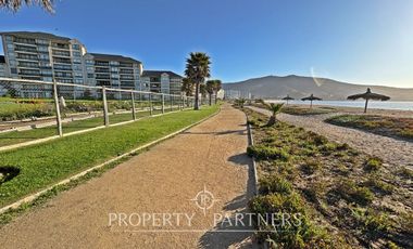 Departamento y piscina temperada frente al mar en Papudo