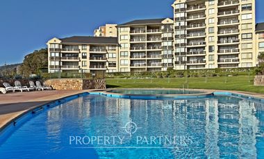 Departamento y piscina temperada frente al mar en Papudo