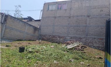 TERRENO PLANO REGULAR EN TULTITLAN, SOLO RECURSOS PROPIOS