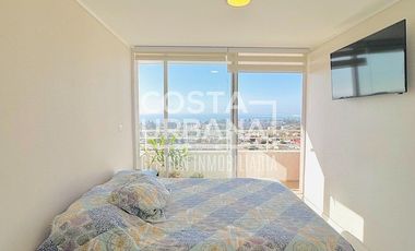 Departamento amoblado en Concón 2D | 2 B