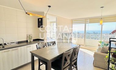 Departamento amoblado en Concón 2D | 2 B