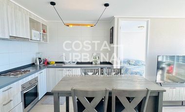 Departamento amoblado en Concón 2D | 2 B