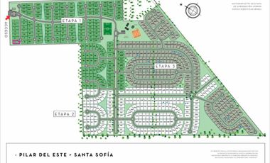 Terreno en venta - 530mts2 - Santa Sofía, Pilar Del Este