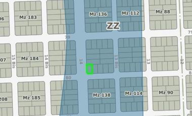 Terreno en venta - 398Mts2 - Mar del Tuyú