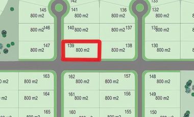 Terreno en venta - 800Mts2 - Cruz del Sur, San Vicente