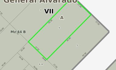 Terreno en venta - 750Mts2 - Miramar