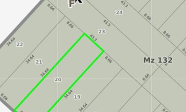 Terreno en venta - 300Mts2 - Villa Parque Sicardi