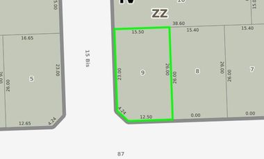 Terreno en venta - 398Mts2 - Mar del Tuyú