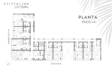 Vendo Departamento de 2 ambientes en Cristal Inn San Pedro I Full Amenities