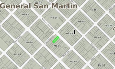 Terreno en venta - 412Mts2 - General San Martín