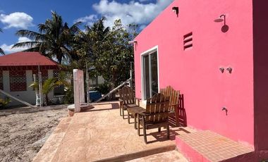 CASA EN VENTA MERIDA, PLAYA CHELEM, UNA PLANTA, ENTREGA INMEDIATA.