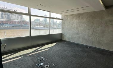 Oficina en alquiler - 260 m2 - 2 cocheras - Vista al dique - Puerto Madero.
