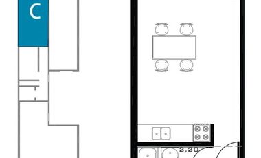 Departamento en venta - 1 Dormitorio 2 Baños - Cochera - 73Mts2 - La Plata