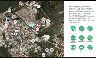 PREVENTA LOCALES COMERCIALES PLAZA VALVANUZ QUERETARO