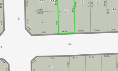 Terreno en venta - 270Mts2 - Mar del Tuyú