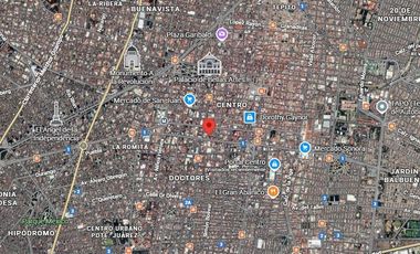 Departamento en Venta a 7 min de Metro Salto del Agua y 10 min de Portal Centro.