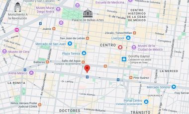Departamento en Venta a 7 min de Metro Salto del Agua y 10 min de Portal Centro.