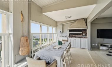 Departamento en dúplex 4 ambientes con vista al río en Vicente López