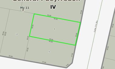 Terreno en venta - 800Mts2 -Chapadmalal