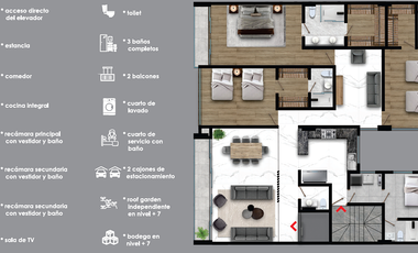 Preventa de departamentos en Lomas de Tecamachalco, Fuente de Juventud