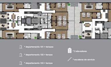 Preventa de departamentos en Lomas de Tecamachalco, Fuente de Juventud