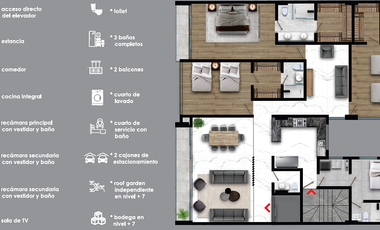 Preventa de departamentos en Lomas de Tecamachalco, Fuente de Juventud