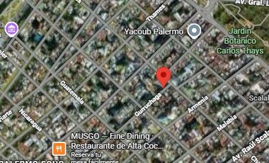 Departamento en venta - 2 Dormitorios 1 Baño - 53Mts2 - Palermo