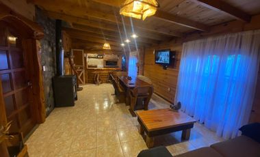 Cabaña Las Lomas Miramar con pileta