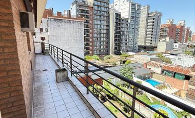 ALQUILER AMOBLADO! Departamento de 2 dormitorios   dependencia y cochera en Salta al 700, Bº Norte