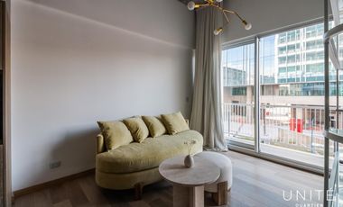 Excelente Loft amoblado con cochera en alquiler tradicional. Distrito Quartier, Retiro.