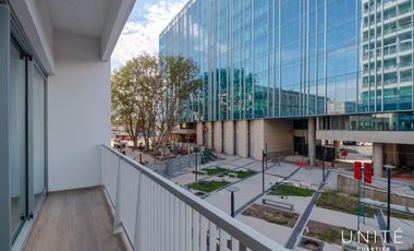 Excelente Loft amoblado con cochera en alquiler tradicional. Distrito Quartier, Retiro.